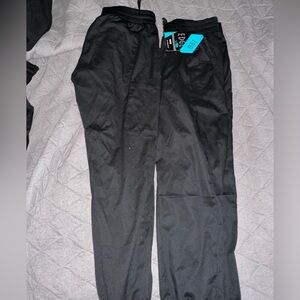 IRG Edge jogger leg scrub pants. Small Petite. Black. NWT.